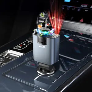 5-in-1 Smart Car Charger Aromatic Starlight In Car Roof Retractable Car Charger Scented car air freshener Fast car charger with Starlight Starlight in Car Roof Fast Charging Adapter