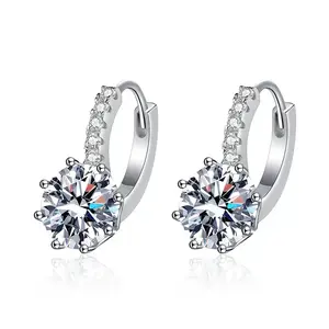 【#Y68】(Irene)Synthetic Moissanite Fashion Jewelry Earrings