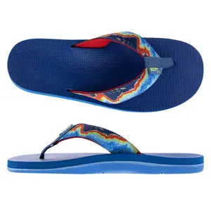 KAIKANE (No. 4125) -  Makaha in Prints - All Day Walking Flip Flop