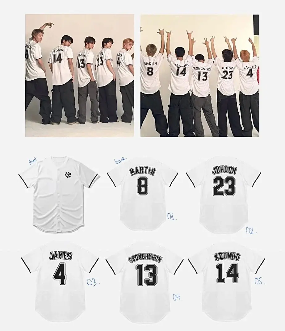 Cortis Baseball Jersey Unisex Shirt Music Event Outfit For Fans, Cortis Kpop Group Baseball Jersey Fan Shirt Concert Wear