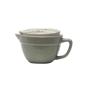 Stoneware Measuring Cup Set