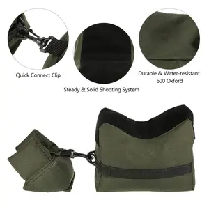 Outdoor tactical sandbag support bag, target sandbag filling sandbag toy bag, canvas support backpack, durable and portable design, sports bagRAIMENTRY