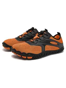 HOBIBEAR Flyknit sports shoes men's shoes barefoot new casual soft sole wide toe wide last shoes women's walking shoes barefoot shoes