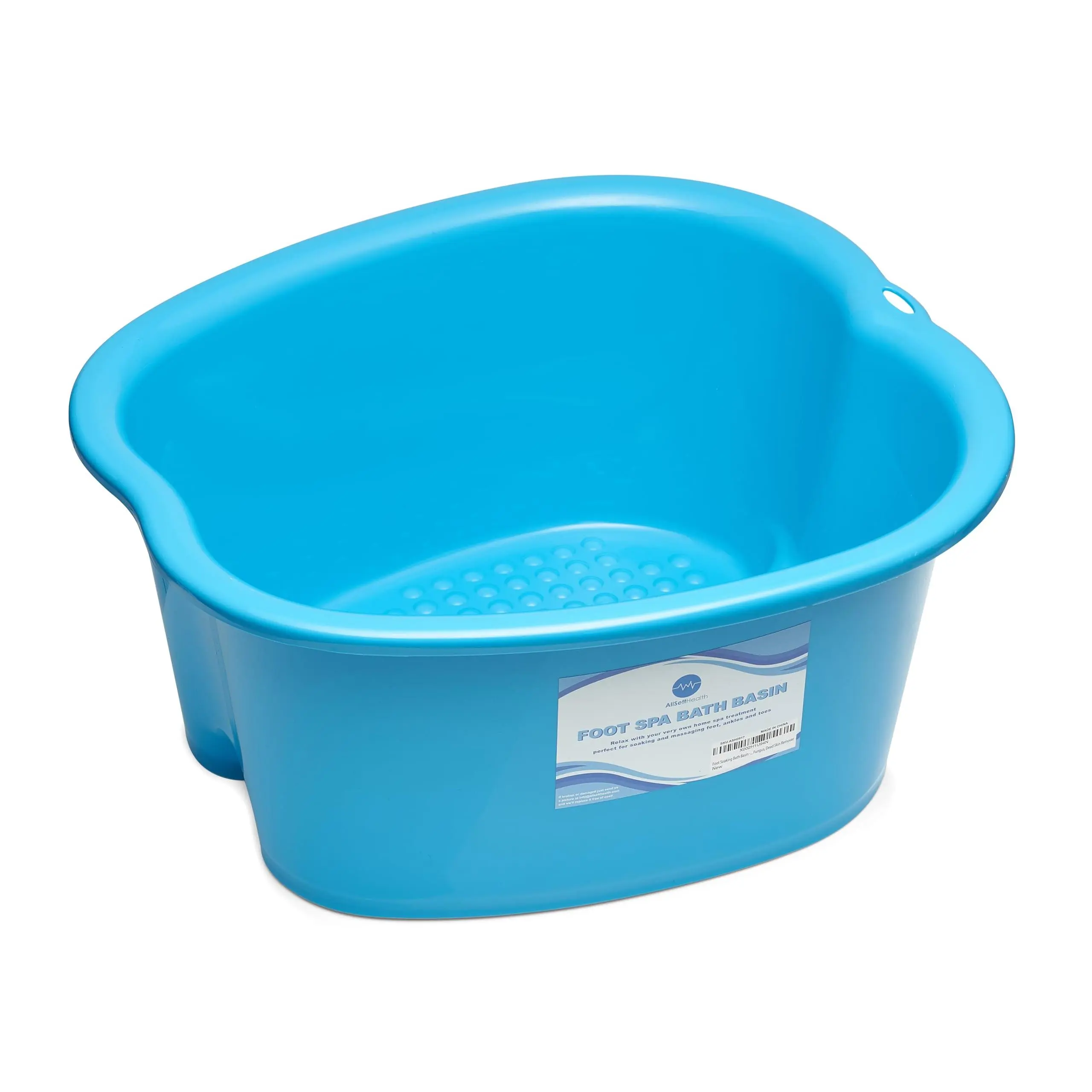 Foot Soaking Bath Basin - Large Size For Feet | Pedicure And Tub At Home Spa Callus  Dead Skin Remover Blue