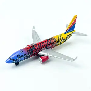 Southwest Airlines N8710m Airplane Model, Die-Cast Metal Collectible Plane Toy, Perfect Gift for Aviation Enthusiasts & Holiday Presents