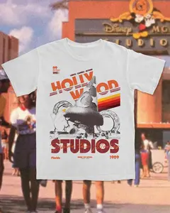 Youth and Adult The Studios Tee T-shirt, Fast Past, Funny Magic Kingdom Graphic Tee, Shape Unisex Shirt