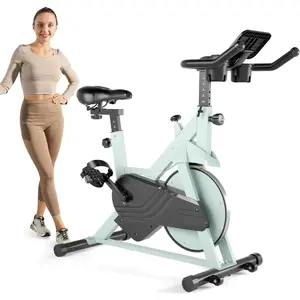 Exercise Bike, 32-Level Magnetic Resistance Stationary Bikes for Home, Low Noise Indoor Cycling Bike with 300lbs Weight Capacity
