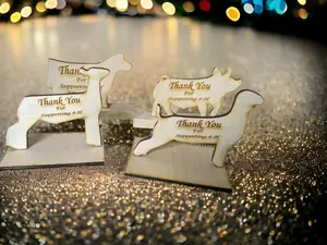 Livestock Buyer Thank You Gift Wooden Standup