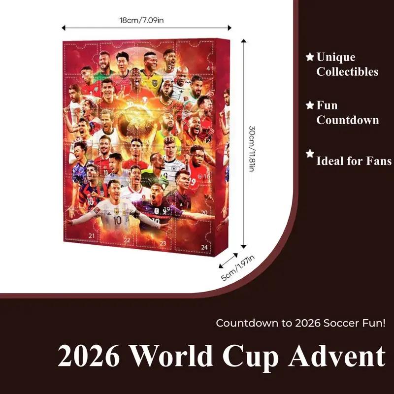 Football Star & Animal Mascot Blind Advent Calendar – North America Sports Fan Gift