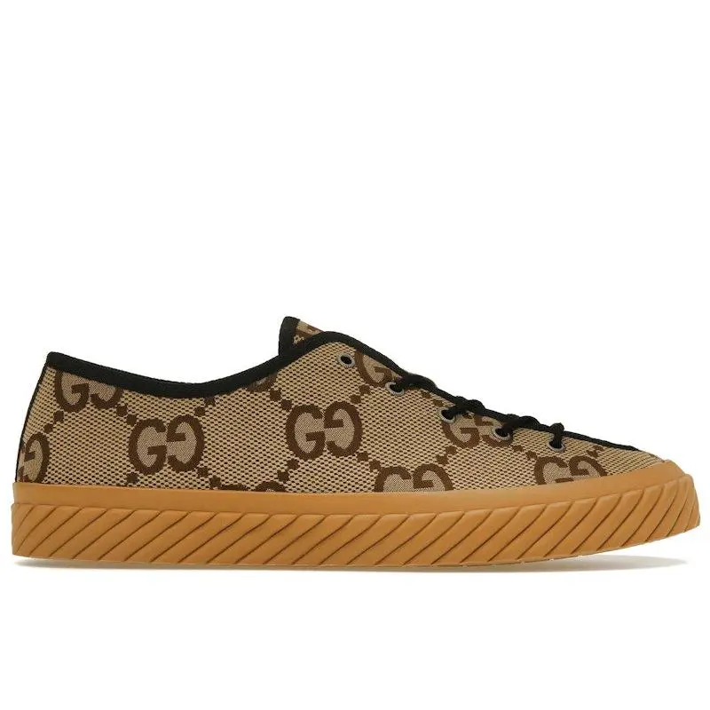 Gucci Men's Maxi GG Low Top Beige Ebony, from StockX