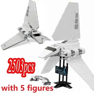2503 Pieces Empire Shuttle Model Building Toy, Enhances Manual Skills, Perfect Christmas Gift for Kids, Decorative Item 10212