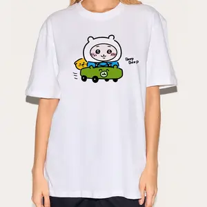 Funny Chiikawa Usagi Hachiware Cosplay Adventuretime shirt, Cute Japanese Anime Manga Inspired Shirt, Unisex Shirt, Birthday gift for Men Women