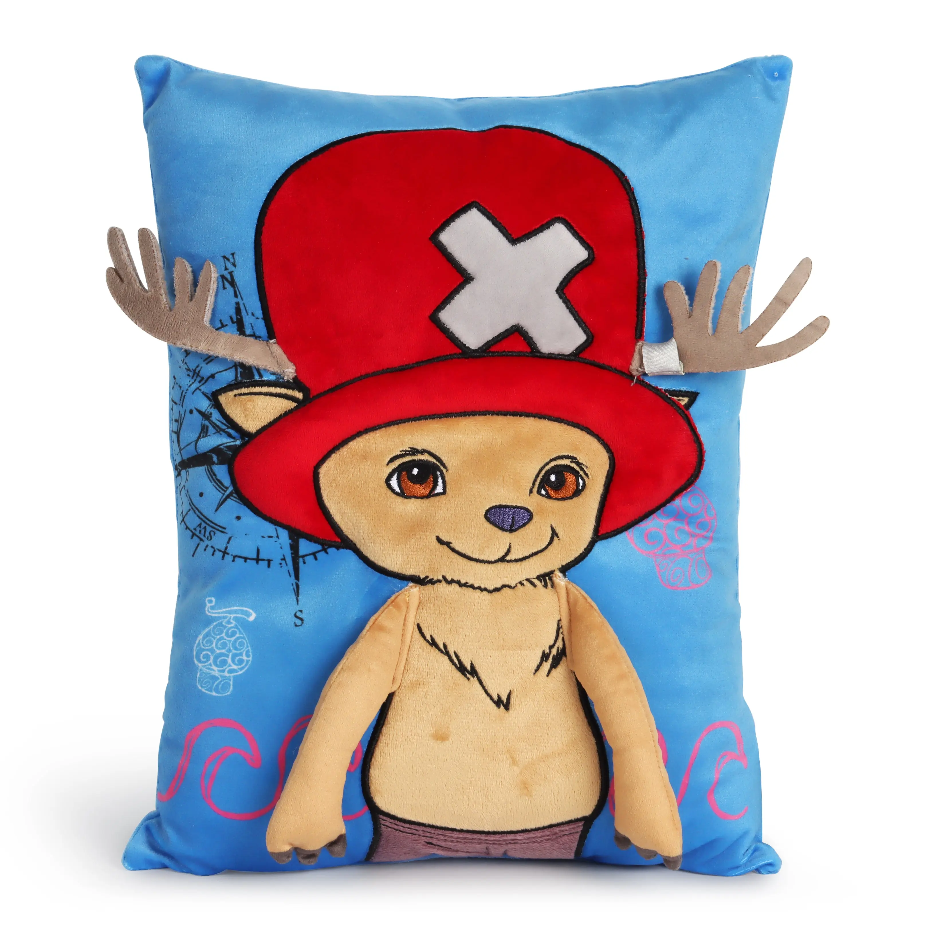 Jay Franco Netflix One Piece Chopper 3D Snuggle Pillow