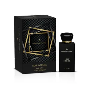 Maison de l'Avenir Noir Intense - Long Lasting Perfume - Eau de Parfum - for Men & Women|100 ml | Perfect Gift for Birthday - Aromatic Fougère - with notes of Lavender, Bergamot and Patchouli