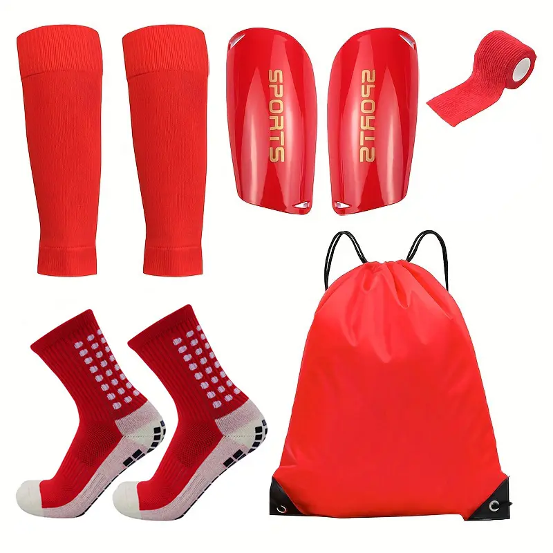 Red 5 piece set (1 roll bandage)