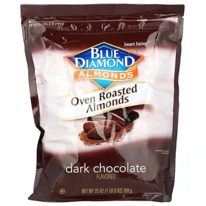 Blue Diamond Almonds, Oven Roasted Almonds, Dark Chocolate, 25 oz (709 g)