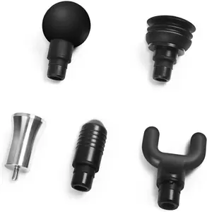 BOB AND BRAD Massage Gun Heads Kit Replacement For Q2,T2 C2 X6 PRO ,D6 PRO(Massage Gun Not Included) Lightweight Silicone Muscle Massager Body Massager Comfort Portable Massager