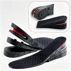 Height Increase Insoles 4-Layer Air up Shoe Lifts Elevator Shoes Insole 2.95inches(7.5 cm) Heels Lift Inserts for Men and Women