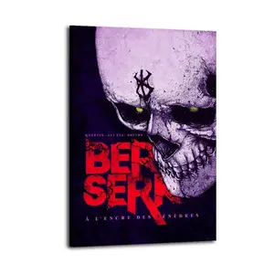 Berserk Canvas Aesthetic For The Bedroom Wall Sitting Room Dormitory Wall Office Wall Poster Decorative Painting Canvas Wall