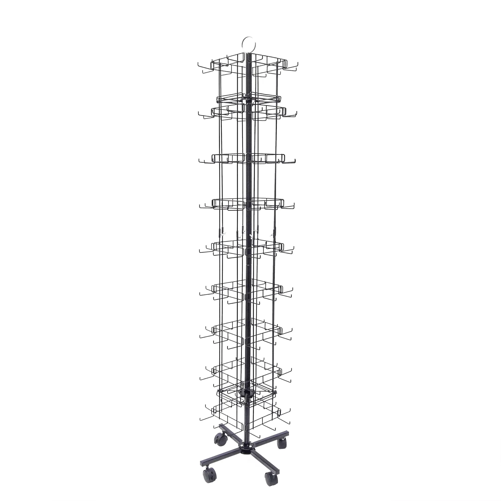 FixtureDisplays® Key-chain Souvenior Rack Wire Display Mobile Stand 15394-NEW-NF