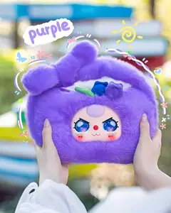 QIQI-Waguoguo Handbag Plush Box Bunny Plush Dolls，Soft Furry Collectibles，Stuffed Animal