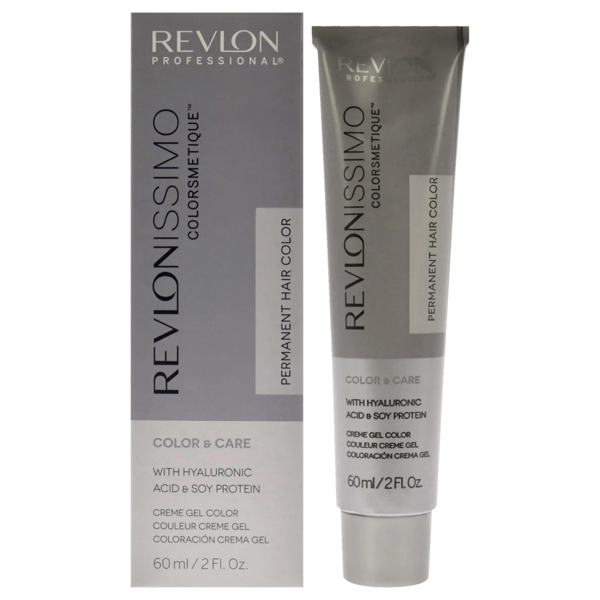 Revlonissimo Colorsmetique 3 Dark Brown Unisex Hair Color - 2 oz Haircare Product with Hyaluronic Cream Gel (60ml Equivalent), Easy Apply