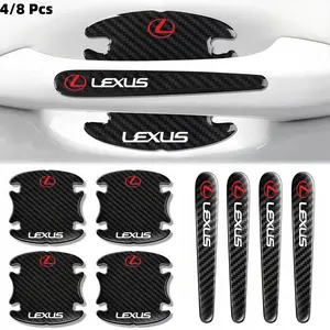 Car Door Handle Protector, Anti-Scratch Gel Strip, Lexus Compatible, Car Decoration Accessory, Durable & Easy Install