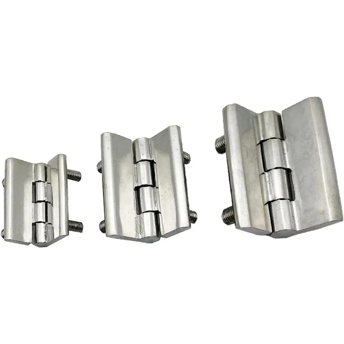 Stainless Steel Hinge for Industrial Equipment, Electric Cabinet Door and Furniture Hardware-CL226-1A/2A/3A, 1 Pc (3 pcs polishing - 1A - 6)