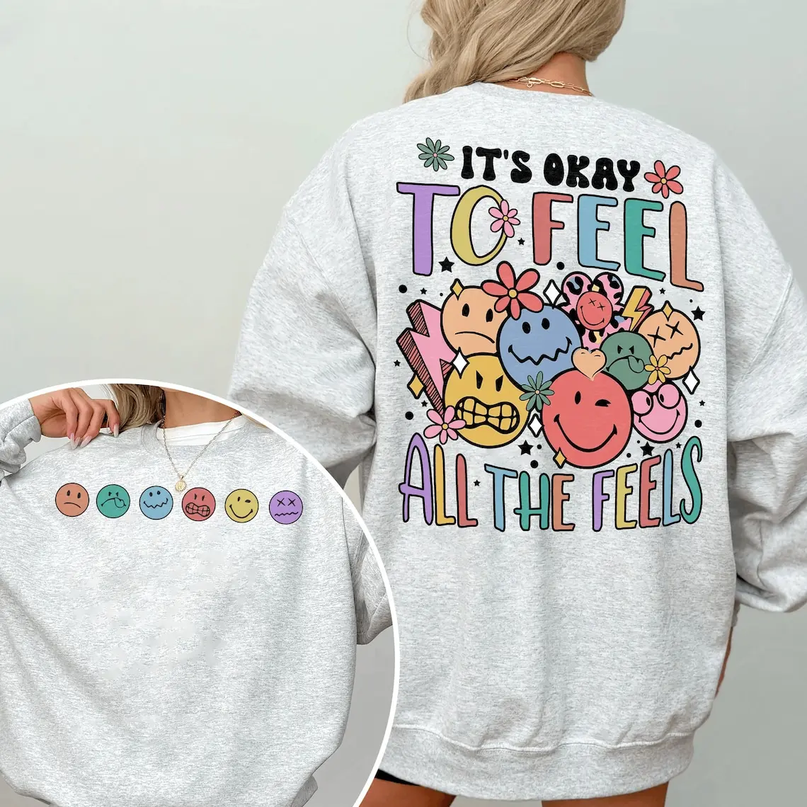 It's Okay To Feel All The Feels, Mental Health shirt