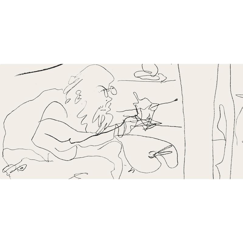 Pablo Picasso, Le Peintre et son Modèle (Mourlot 355; Bloch 1036), Regards sur Paris, Limited Edition Lithograph