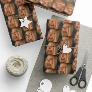 Whitechicks Y2k Meme Funny Christmas Wrapping Paper, Funny Gift Wrap, Perfect For Every Seasons, Teen Slang Gift Wrap Papers