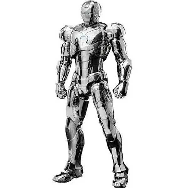 Threezero - Marvel: The Infinity Saga - DLX - Iron Man Mark 2 (Chrome Edition) Action figurine/statue  [COLLECTIBLES] Action figurine/statue