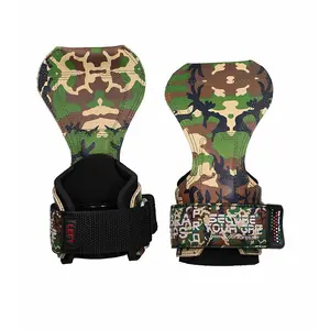 Cobra Grips PRO GREEN CAMO Rubber for optimal weightlift