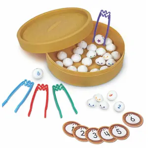 Learning Resources Dumpling Dash Fine Motor Math Game - Montessori Counting Toys, Board Game, Play Food, Homeschool, Fine Motor Skills, Homeschool Preschool