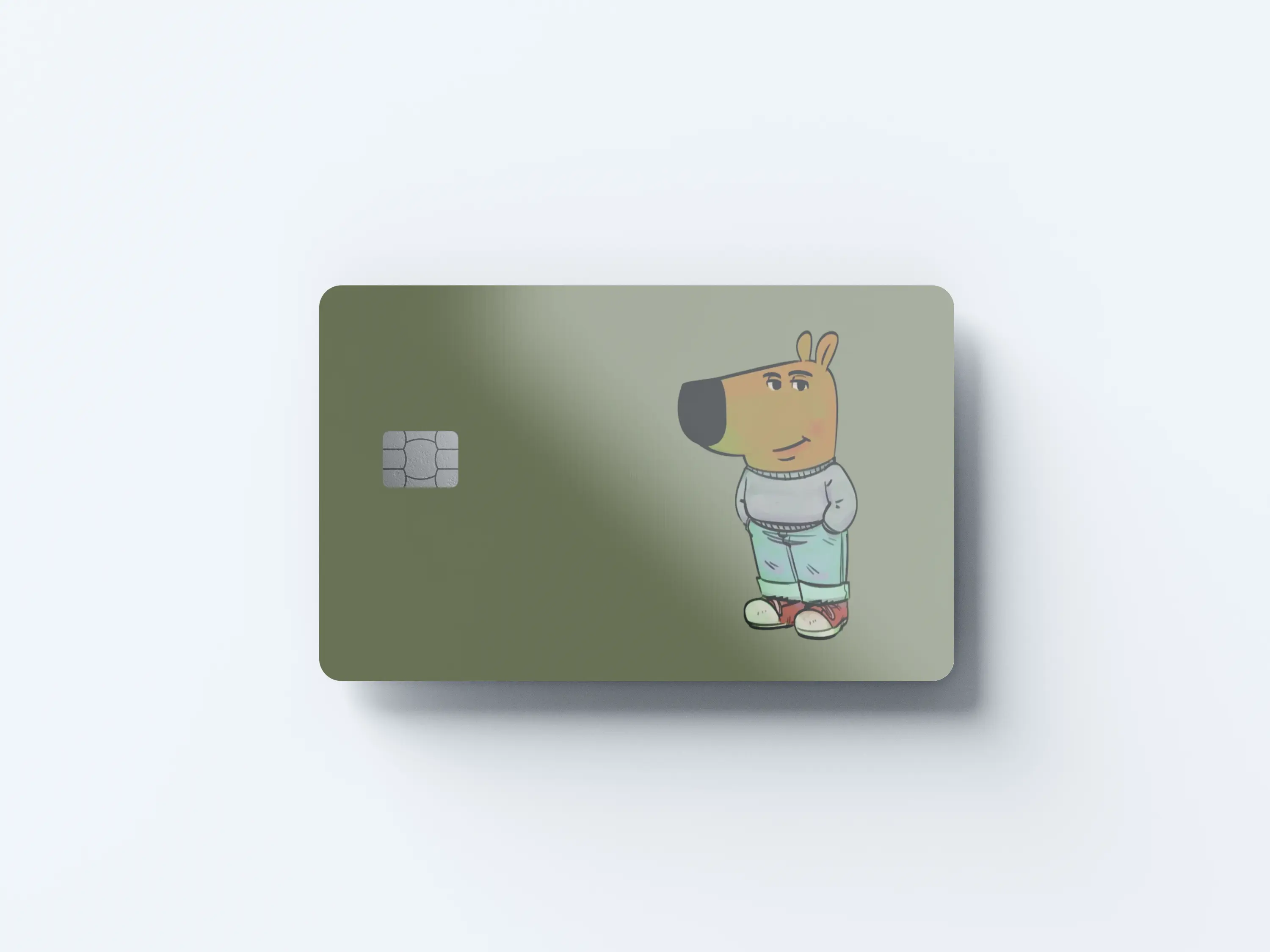 Chill Guy Meme Credit Card Cover/Skin - Credit/Debit Card Skin