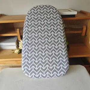 Portable geometric folding ironing board-lightweight durable plastic, space-saving design, folding ironing board, sofa top surface, stylish storage solution, sturdy leg construction