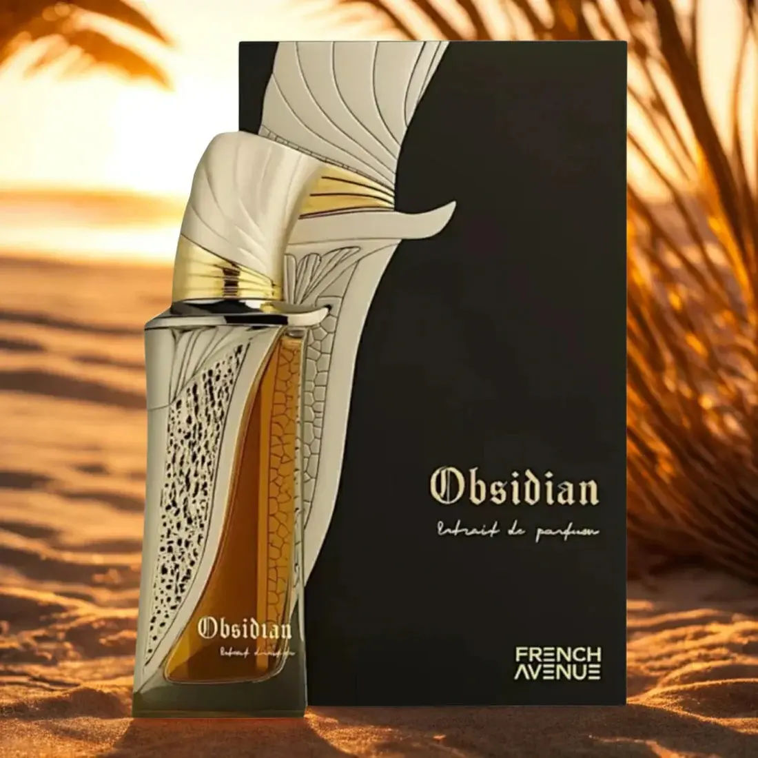 French Avenue Obsidian Extrait De Parfum Spray for Unisex, 3.4 Ouance French Avenue Obsidian Extrait De Parfum Spray for Unisex, 3.4 Ouance