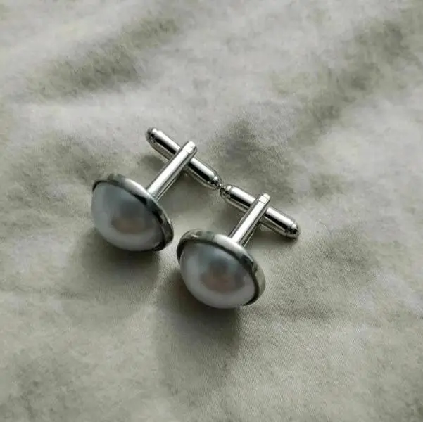16mm Freshwater Pearl Cufflinks