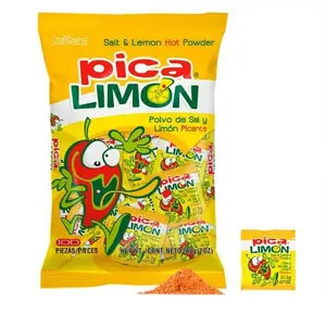 Pica Limon Candy, 7-ounce (100 Pieces) Snack Sweet Tangy Sour Tasty