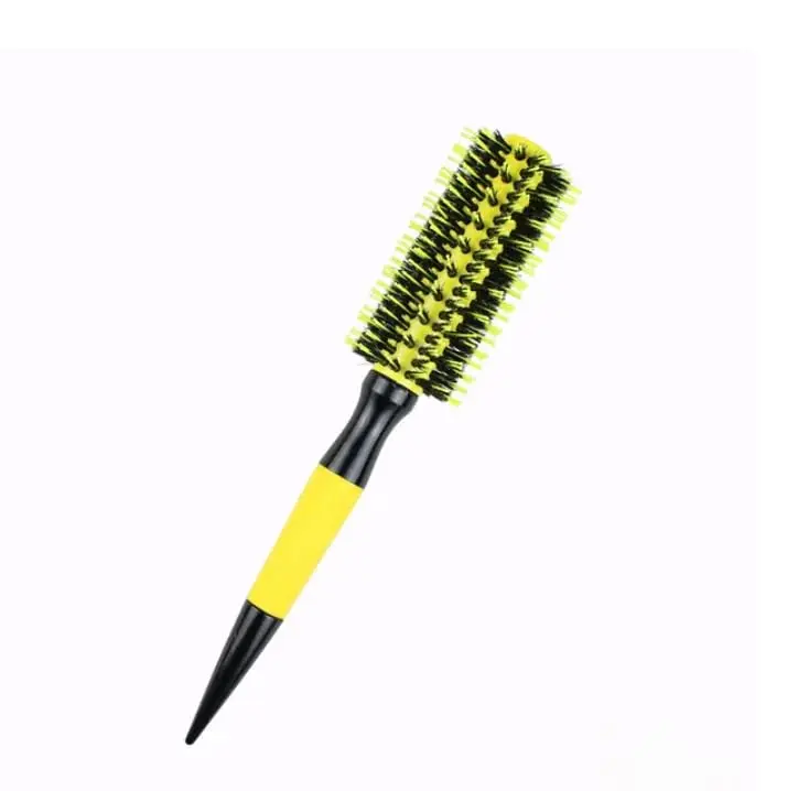 Pro Round Brush Curly Hair Roller Brush Nylon Bristle，Hair Brush Curlerl/Straightener， Ceramic Ionic  Hair Blowing Dryer Brush Detangler，Fluffy Beauty Comb For Styling And Straightening，Hairbrush Comb Salon Tools