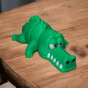 Articulated Crocodile toy 3D printed
