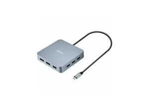 Adesso 11 in 1 USB C Multiport Docking Station Dual Display HDMI USB 3.2 PD...