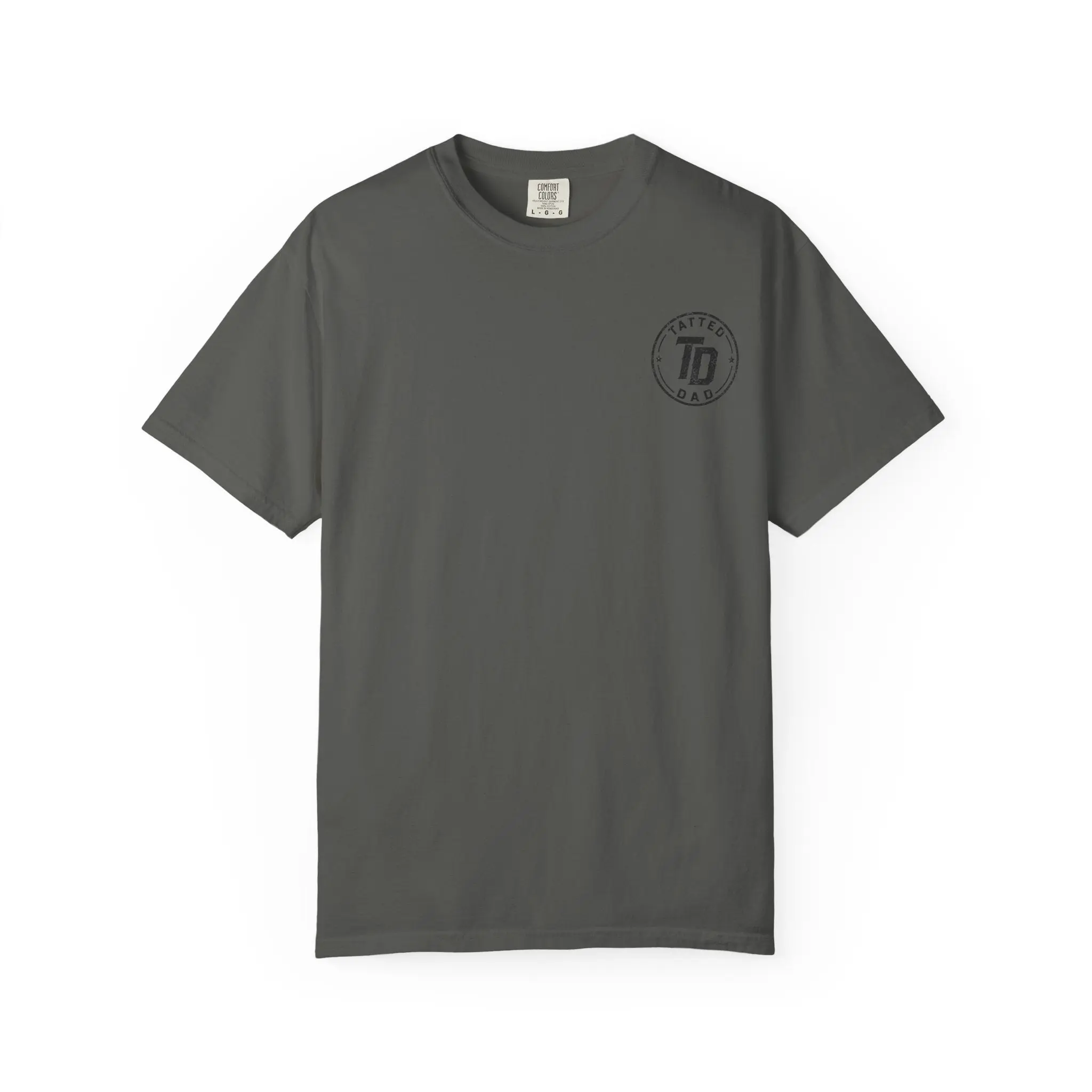 Family Forever Skull T-Shirt — 'Tatted Dad' Garment-Dyed Tee
