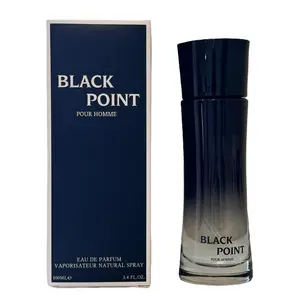Mens EDP 3.4oz Black Point, Perfume Gift, Gift For Man,Top Notes Lemon/Star Anise/Leather