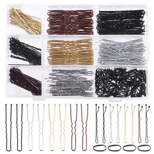 420-Piece Hair Styling Set, & U-Shaped Clips, Metal Barrettes, Single Pack, Heatless Hairstyling Tools, Flower Hair Clip