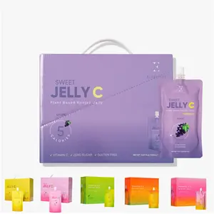 Everydaze SWEET JELLY C Konjac Jelly with Vitamin C, Grape Flavor, Zero Sugar, Vegan, 10pcs