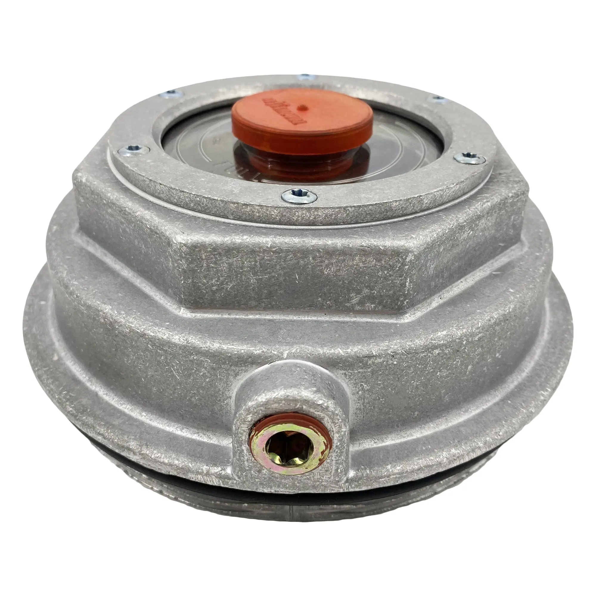 Torque 3434075 Aluminum 6-Bolt Trailer Axle Hub Caps, Leak-Proof Gear Oil Fill Replacement for Stemco 343-4075 Truck & Vehicle Exterior Accessories