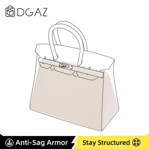 DGAZ Purse Pillow Shaper Insert,Luxury Handbag Tote Shapers, Memory Foam- Fits Birkin 20/25/30/35/40/45/50 Bag