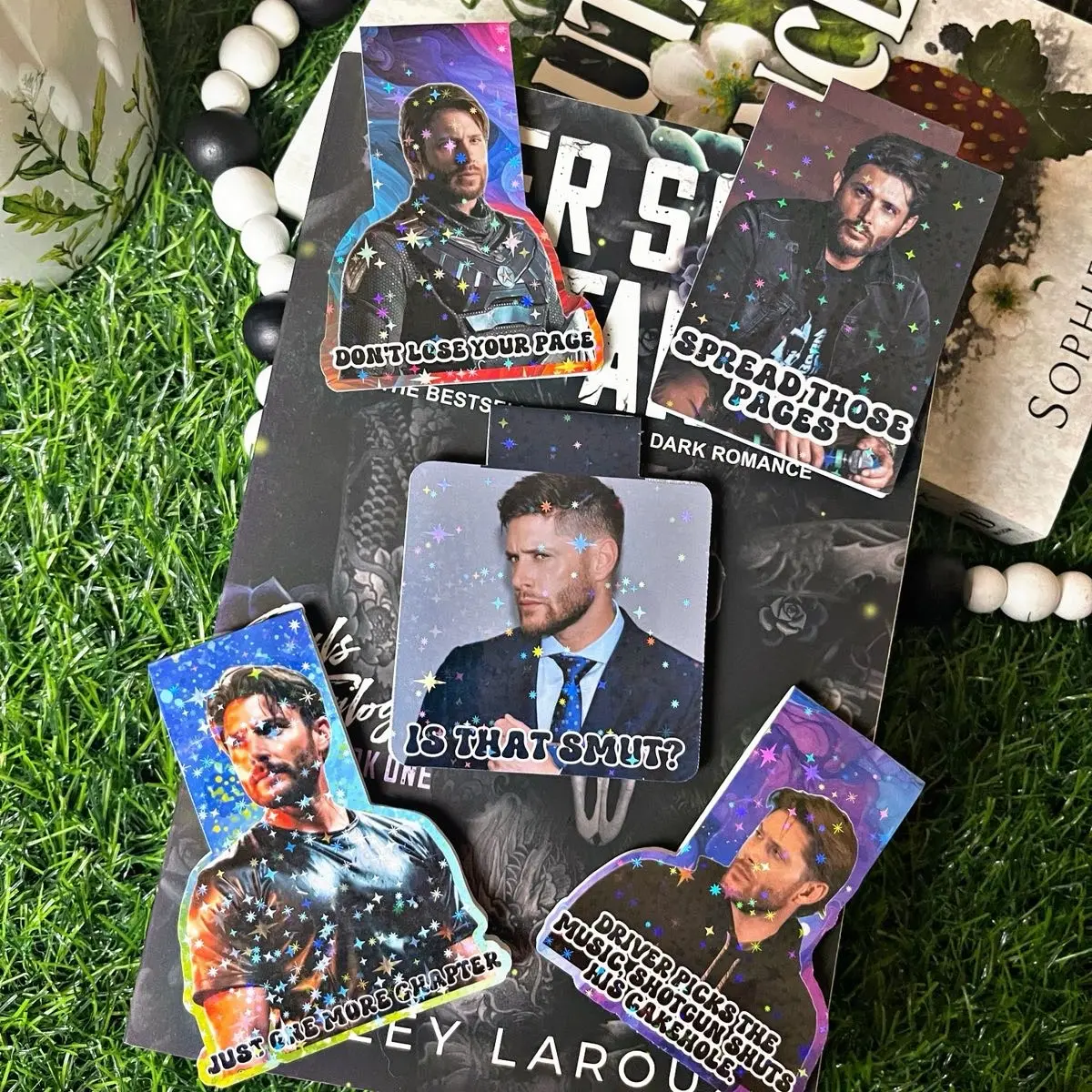 Jensen Ackles Magnetic Bookmark - Supernatural Bookmark - Dean Winchester Bookmark