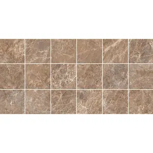 2 In. X 2 In. Mosaic Mira Brown Satin Matte Porcelain - Square Wall & Floor Tile (4.84 Sqft/Case)